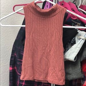 Ribbed crop top